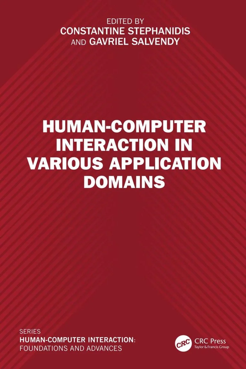 جلد تعامل انسان و رایانه در حوزه‌های کاربردی گوناگون ۲۰۲۴  Human-Computer Interaction in Various Application Domains 2024