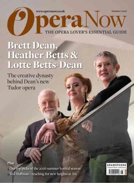 جلد Opera Now – Summer 2026