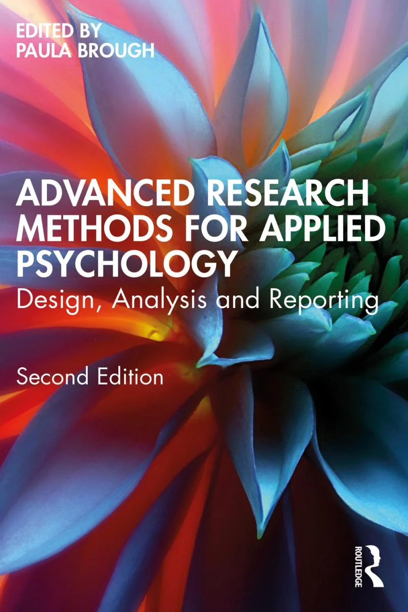 جلد روش‌های پیشرفته تحقیق برای روان‌شناسی کاربردی ۲۰۲۴  Advanced Research Methods for Applied Psychology 2024