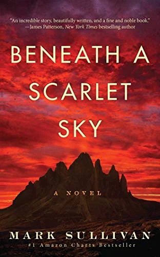 جلد Beneath a Scarlet Sky: A Novel