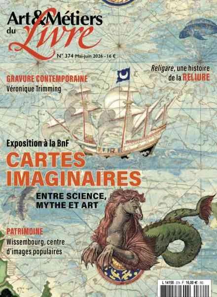 جلد Art & Metiers du Livre – Mai-Juin 2026