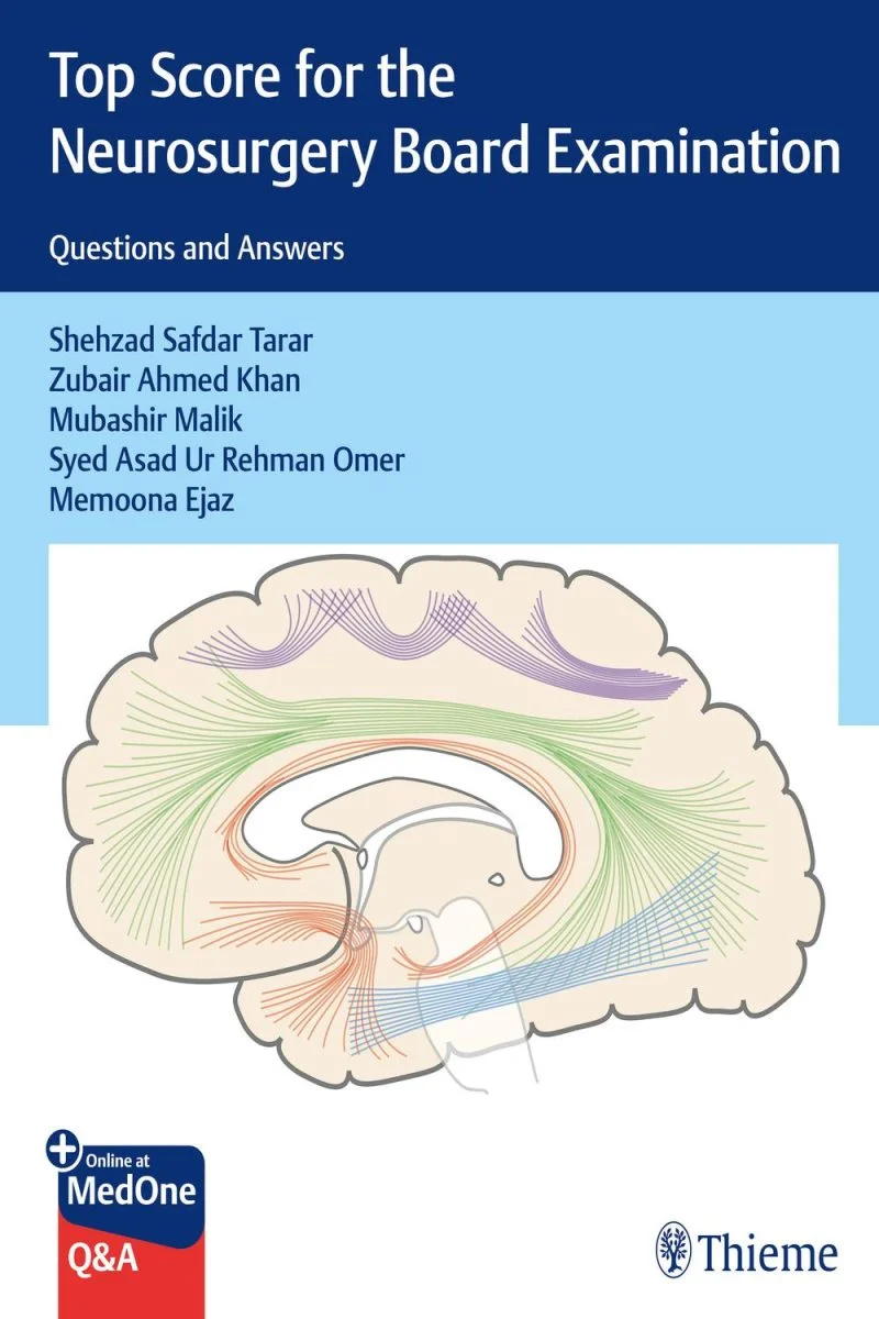 جلد بالاترین امتیاز در آزمون بورد جراحی مغز و اعصاب ۲۰۲۴  Top Score for the Neurosurgery Board Examination 2024