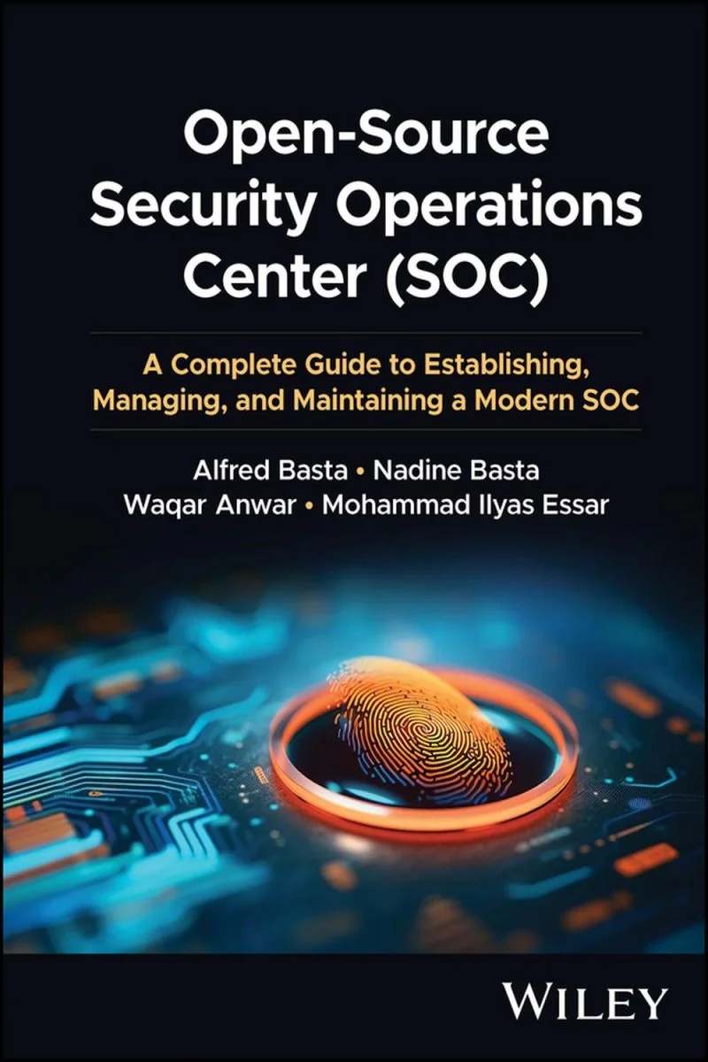 جلد مرکز عملیات امنیت متن‌باز (SOC) ۲۰۲۴  Open-Source Security Operations Center (SOC) 2024