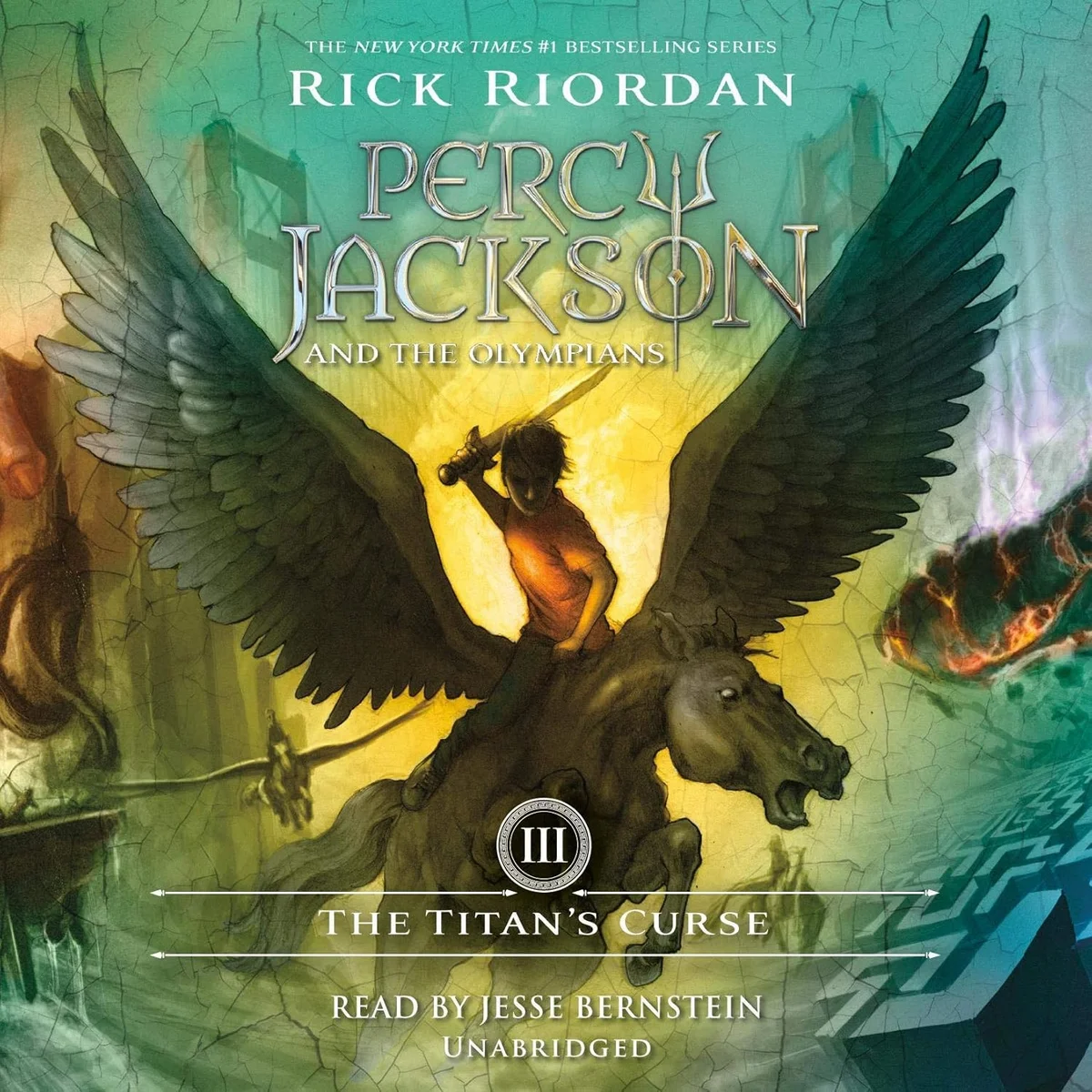 جلد The Titan's Curse: Percy Jackson and the Olympians, Book 3