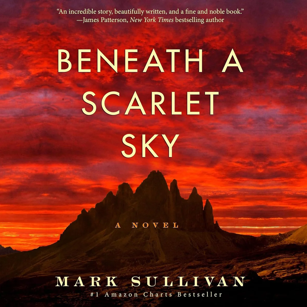 جلد Beneath a Scarlet Sky: A Novel