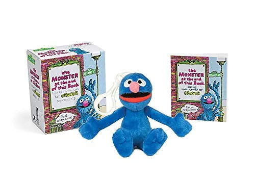 جلد Sesame Street: The Monster at the End of this Book: Includes Illustrated Book and Grover Backpack Clip (RP Minis)