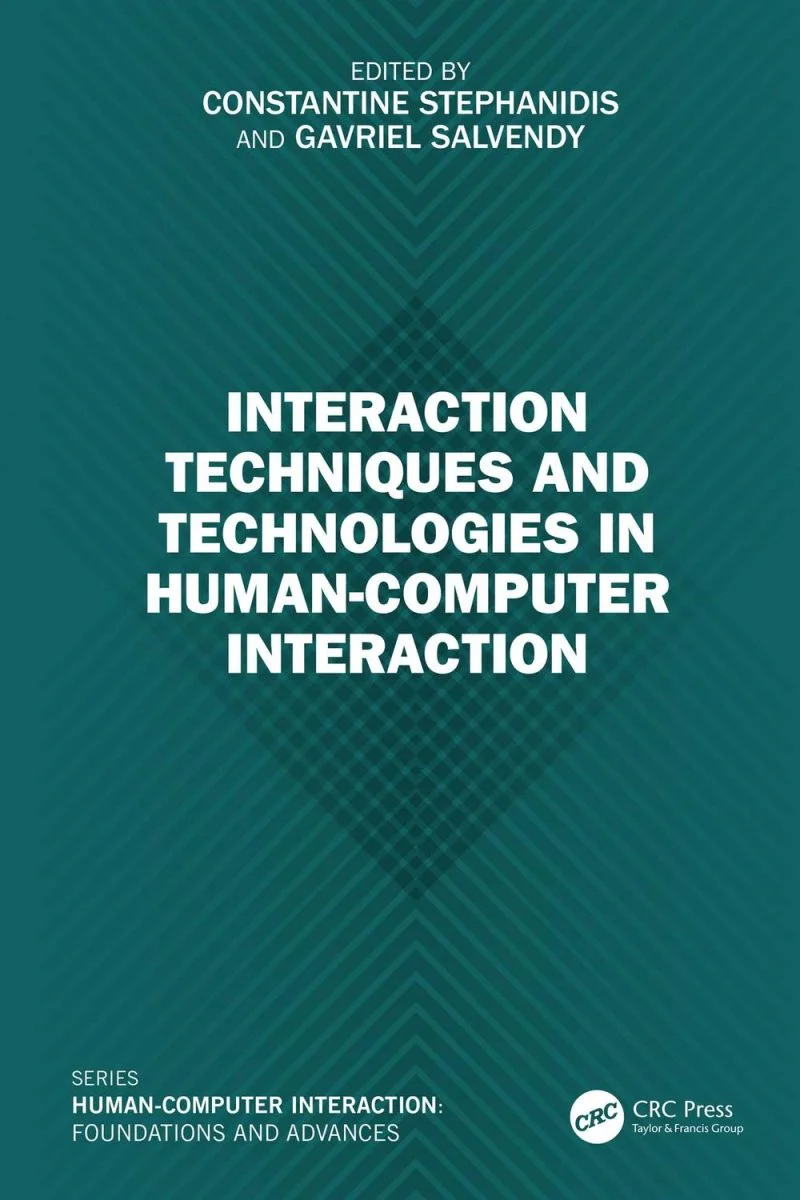 جلد فنـاوری‌ها و فنون تعامل در تعامل انسان و رایانه ۲۰۲۴  Interaction Techniques and Technologies in Human-Computer Interaction 2024