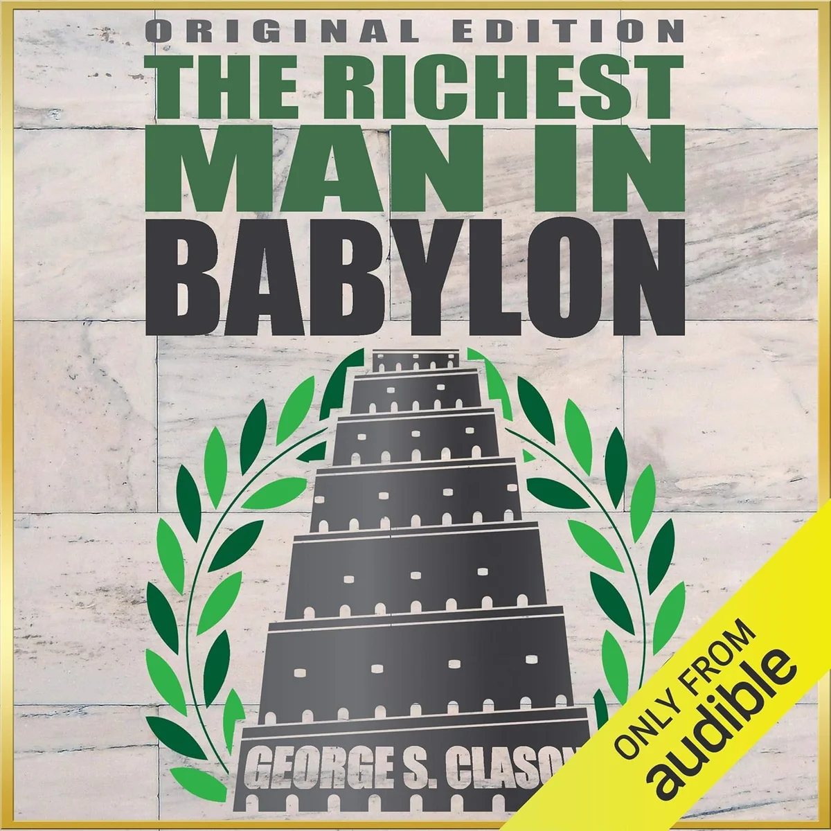 جلد Richest Man In Babylon - Original Edition