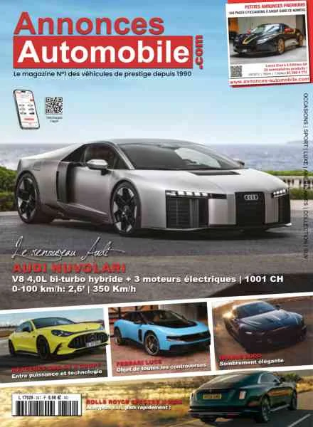 جلد Annonces Automobile – N 391 2026