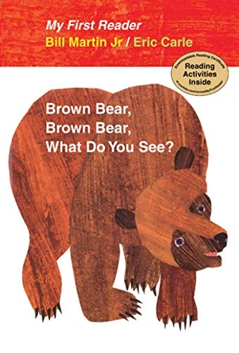 جلد Brown Bear, Brown Bear, What Do You See? My First Reader