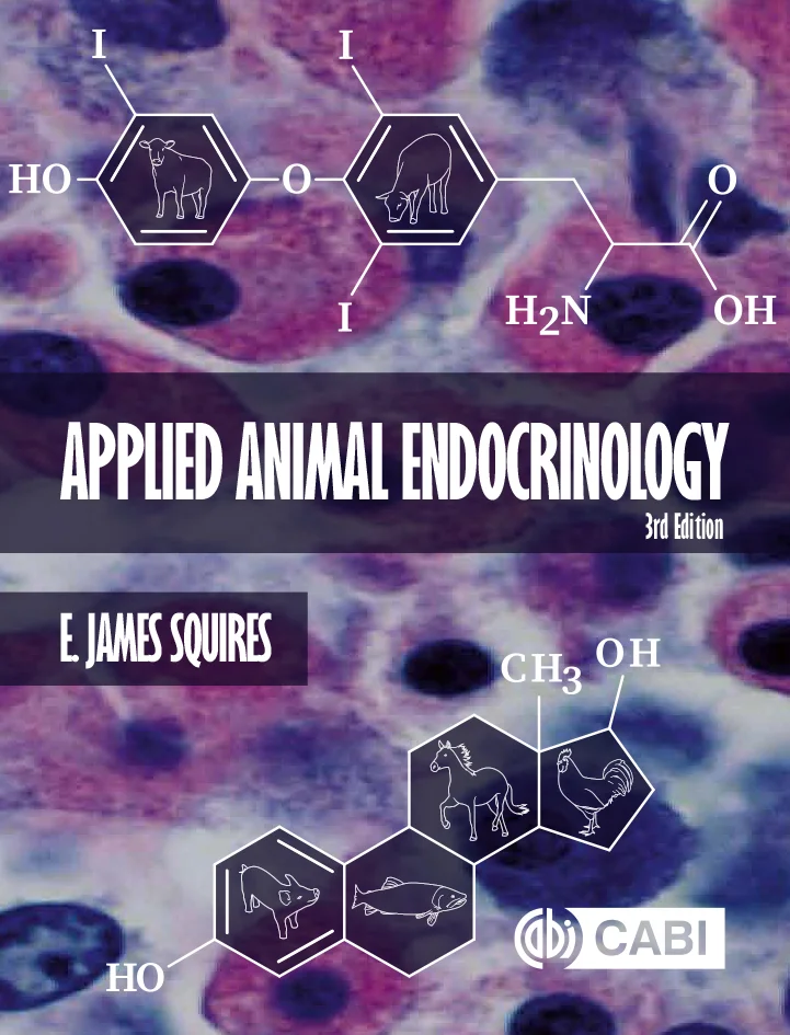 جلد اندوکرینولوژی کاربردی دامپزشکی ۲۰۲۴  Applied Animal Endocrinology 2024