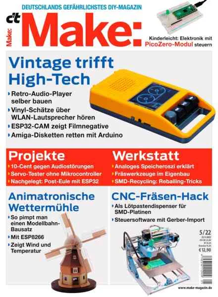جلد c’t Make Magazin – Nr 5 2022