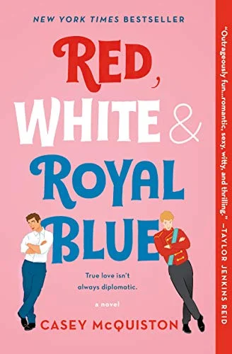 جلد Red, White & Royal Blue: A Novel