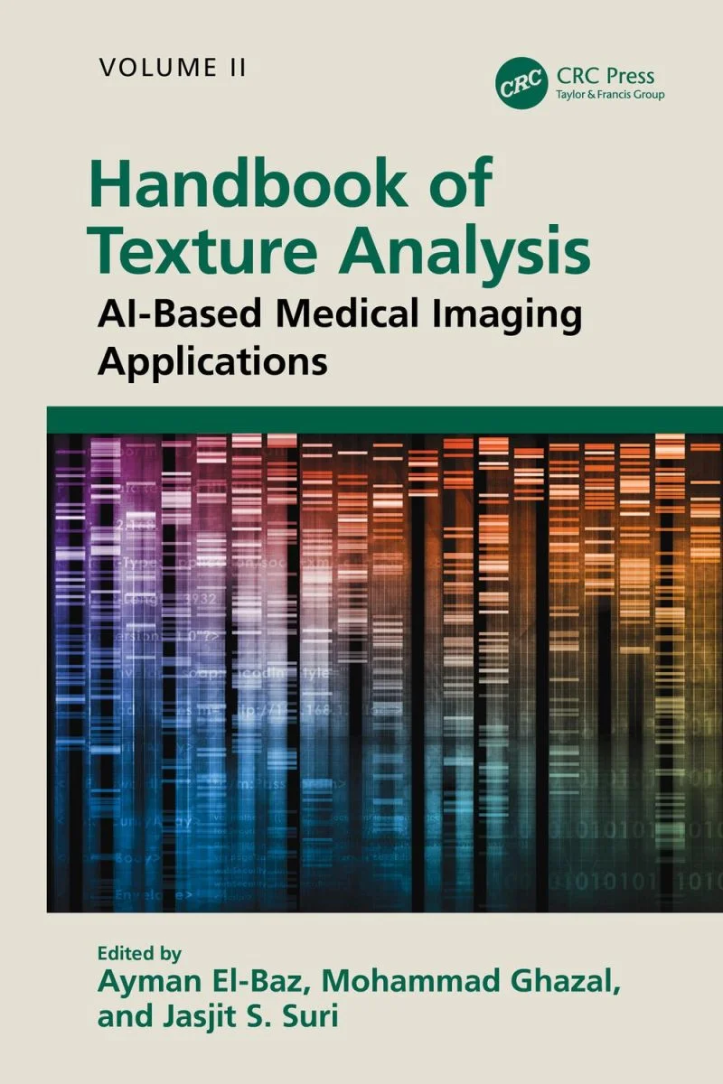 جلد کتاب راهنمای تحلیل بافت ۲۰۲۴  Handbook of Texture Analysis 2024