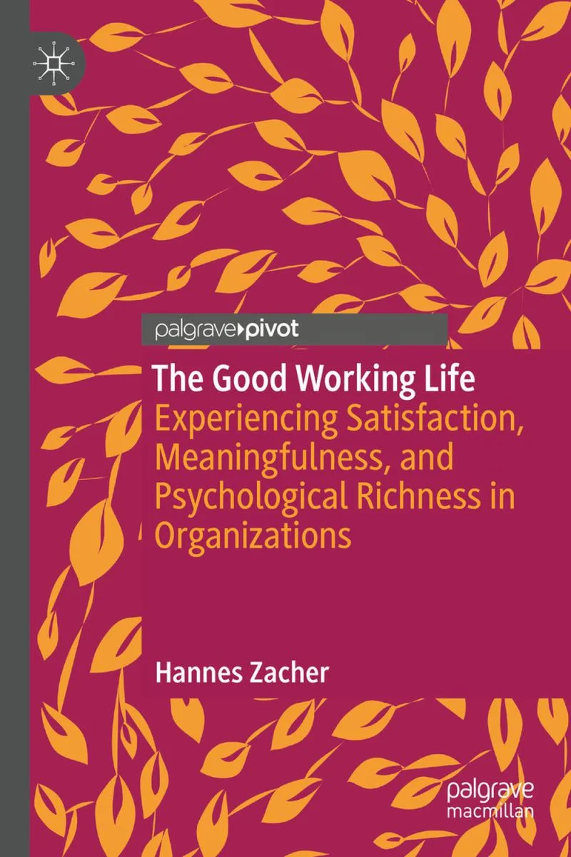 جلد زندگی کاری خوب ۲۰۲۴  The Good Working Life 2024