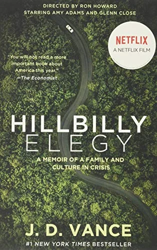جلد Hillbilly Elegy [movie tie-in]: A Memoir of a Family and Culture in Crisis