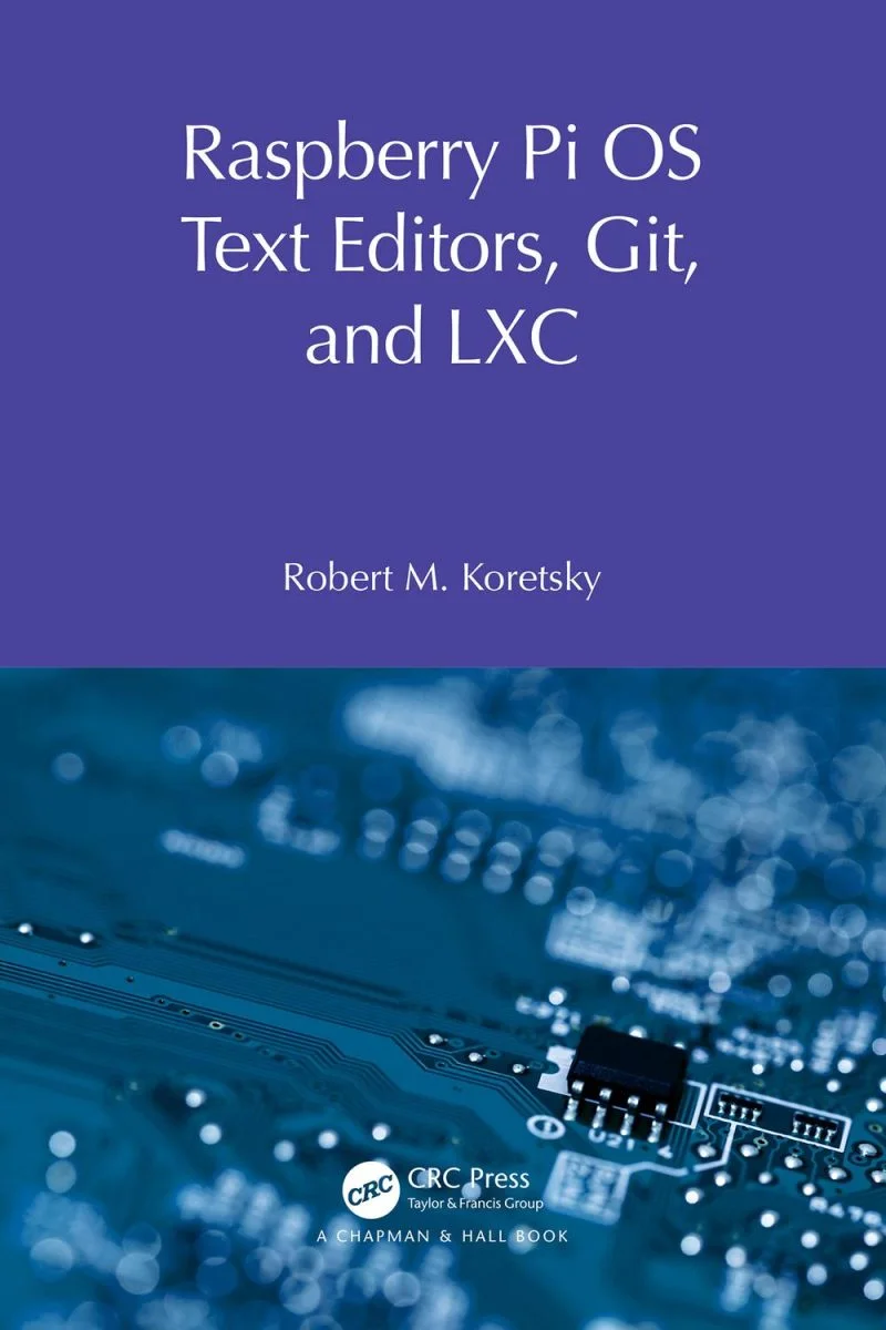 جلد ویرایشگرهای متن، گیت و LXC در سیستم عامل رزبری پای ۲۰۲۴  Raspberry Pi OS Text Editors, git, and LXC 2024