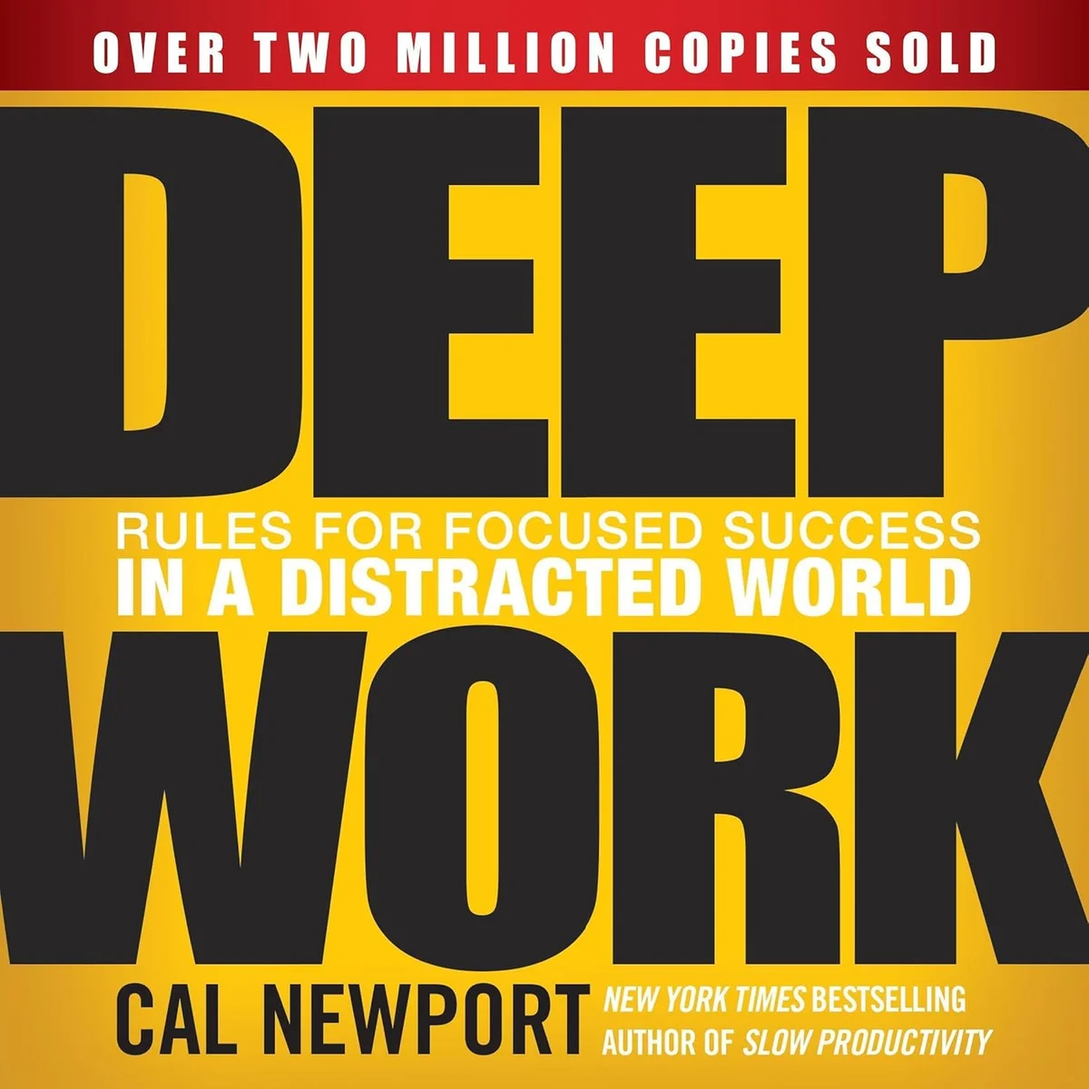 جلد Deep Work: Rules for Focused Success in a Distracted World