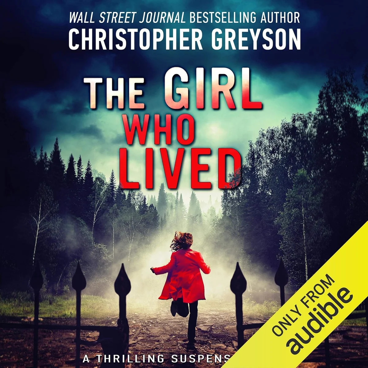جلد The Girl Who Lived: A Thrilling Suspense Novel