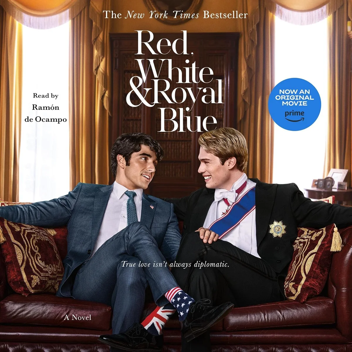 جلد Red, White & Royal Blue: A Novel