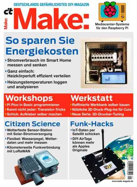 جلد c’t Make Magazin – Nr 1 2023