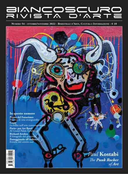 جلد Biancoscuro Rivista d’Arte – Ottobre-Novembre 2022
