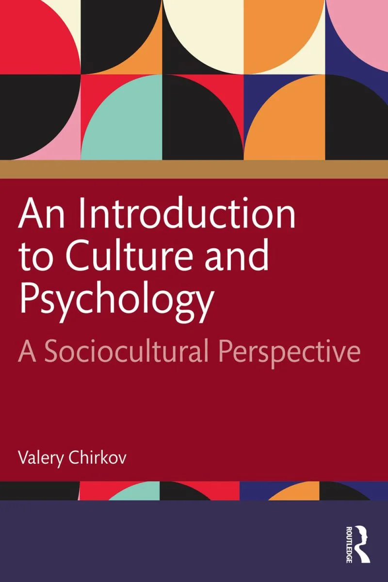 جلد آشنایی با فرهنگ و روان‌شناسی ۲۰۲۴  An Introduction to Culture and Psychology 2024