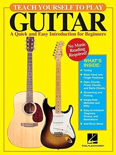 جلد Teach Yourself to Play Guitar: A Quick and Easy Introduction for Beginners