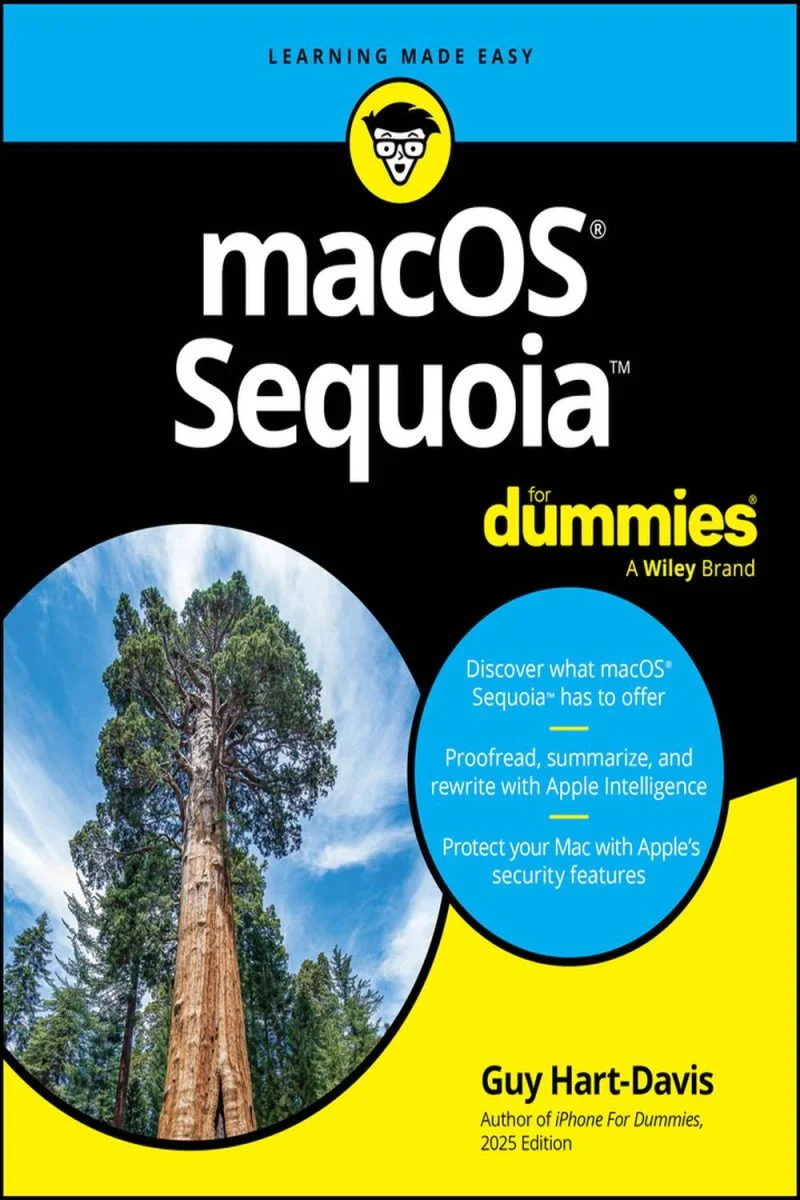جلد macOS Sequoia برای دامیز ۲۰۲۴  macOS Sequoia For Dummies 2024