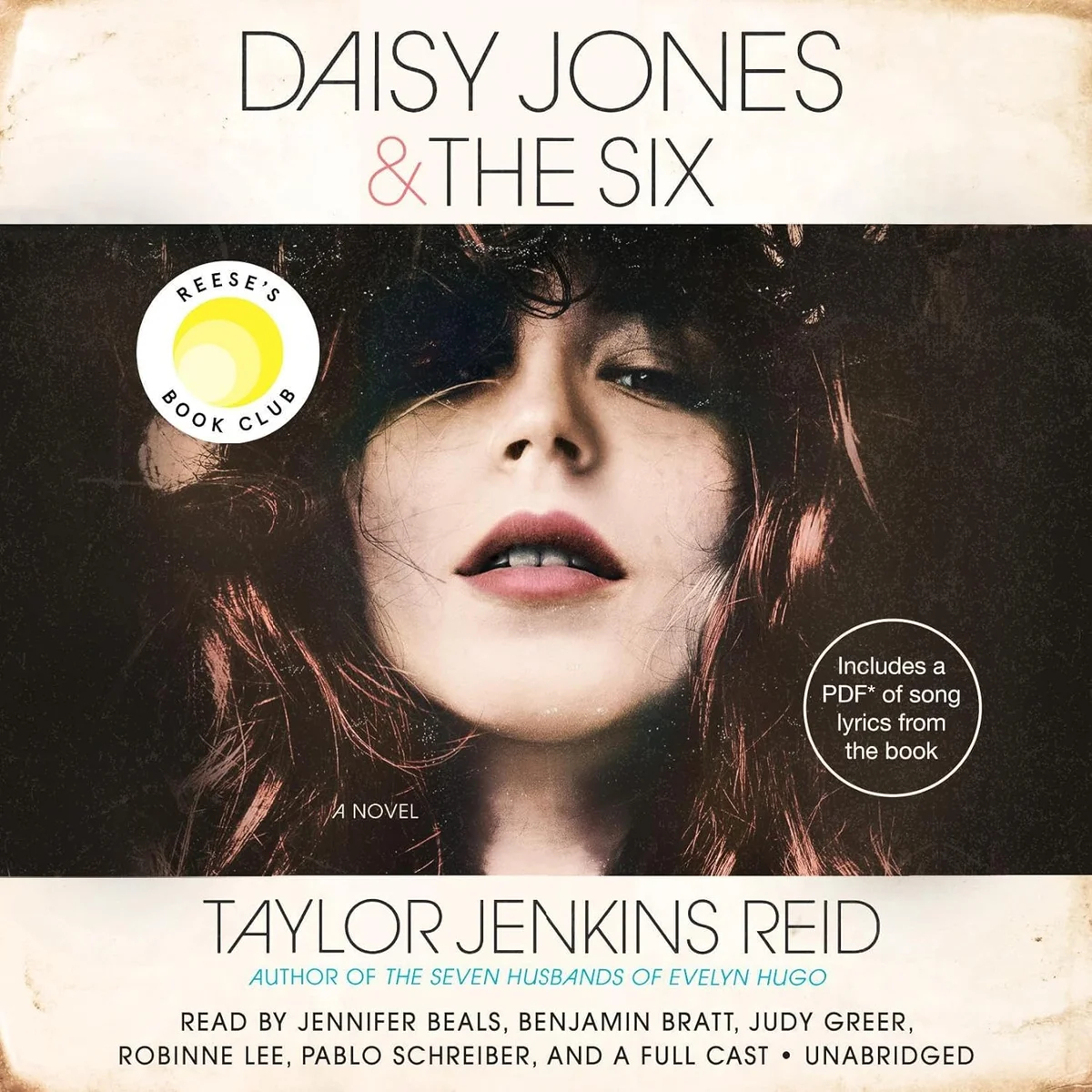 جلد Daisy Jones & The Six: A Novel