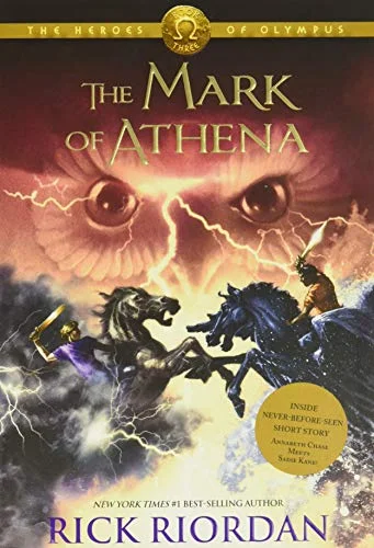 جلد The Heroes of Olympus, Book Three The Mark of Athena (Heroes of Olympus, The Book Three) (The Heroes of Olympus, 3)