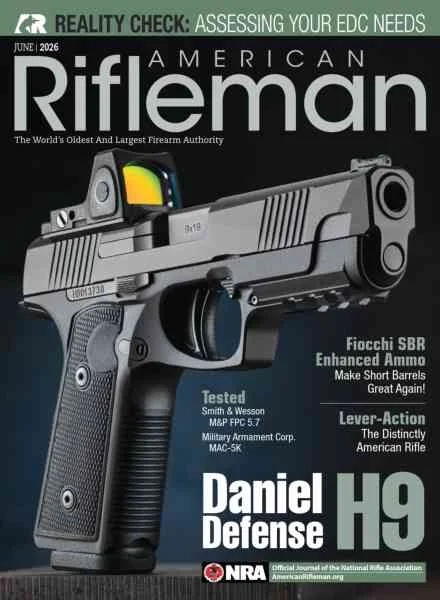 جلد American Rifleman – June 2026