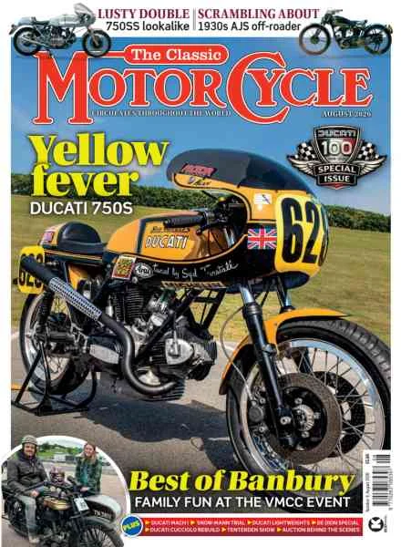 جلد The Classic MotorCycle – August 2026