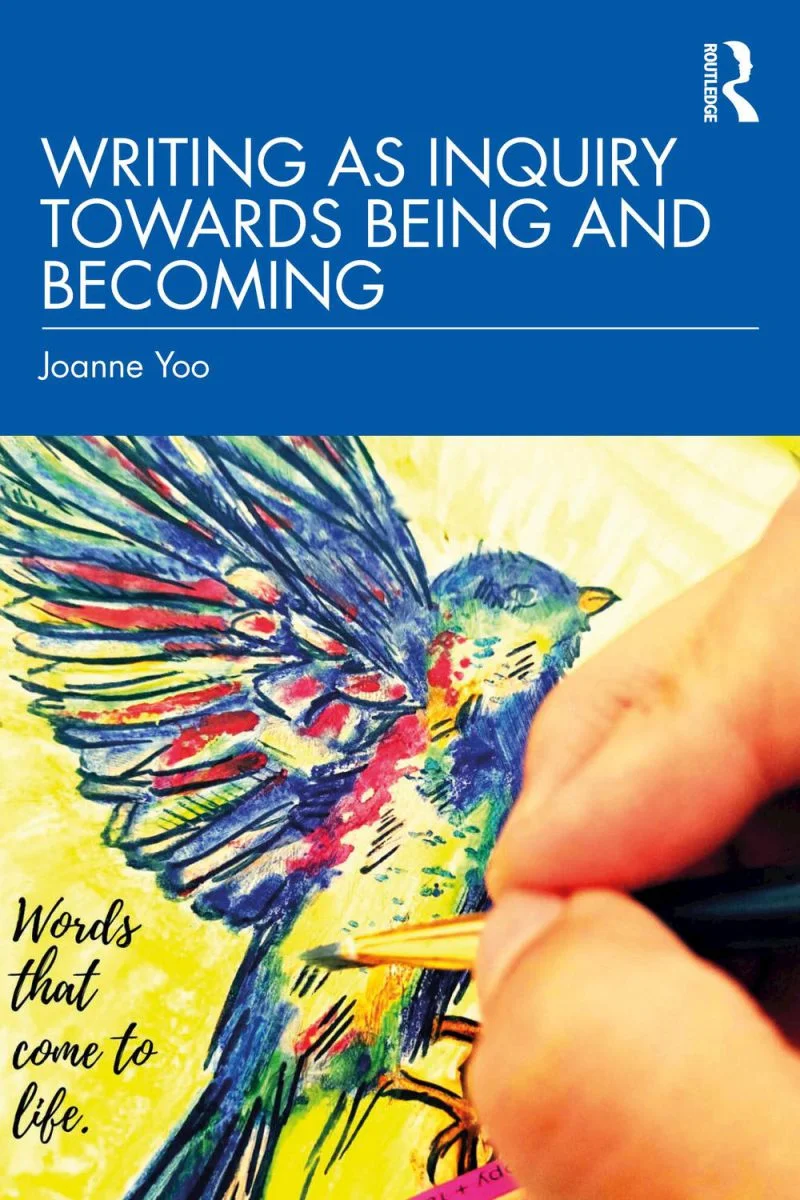 جلد نوشتن به مثابه کاوش در مسیر هستی شدن و شدن ۲۰۲۵  Writing as Inquiry Towards Being and Becoming 2025