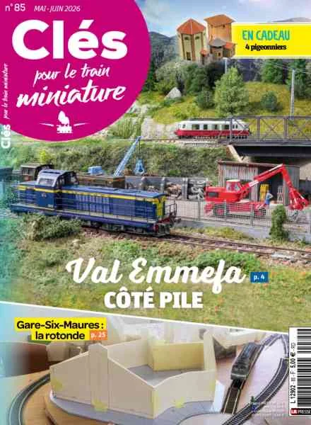 جلد Cles pour le train miniature – Mai-Juin 2026