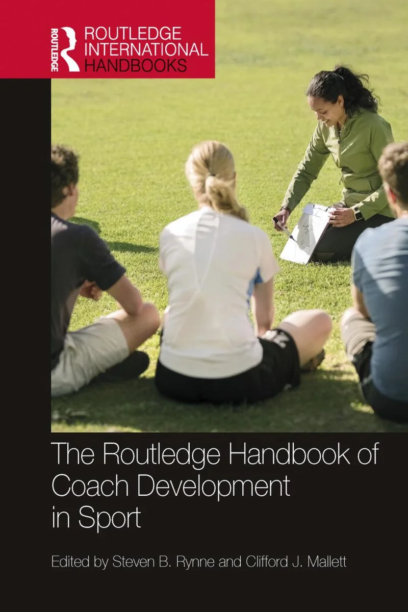 جلد راهنمای روتلیج در توسعه مربیگری در ورزش ۲۰۲۴  The Routledge Handbook of Coach Development in Sport 2024