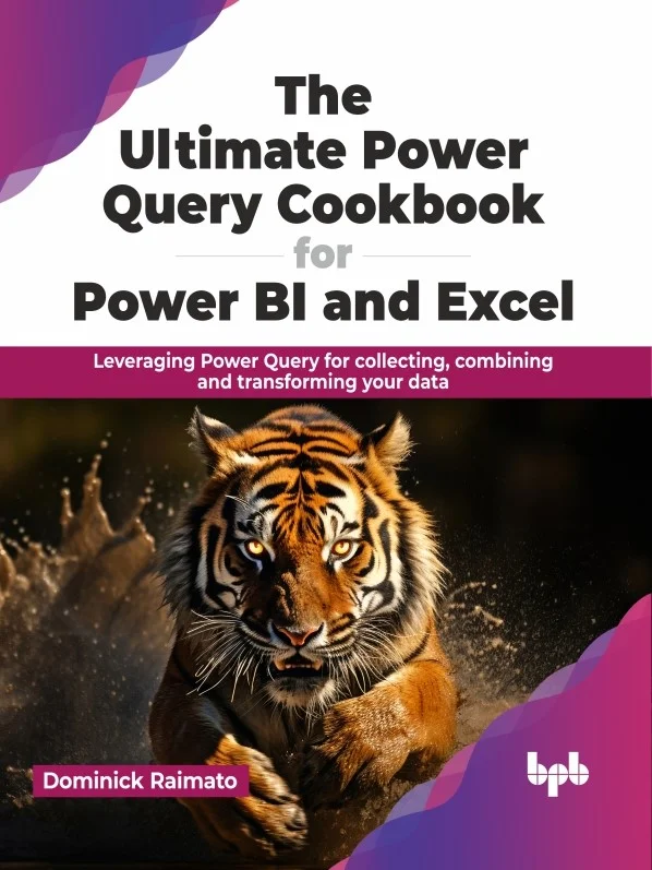 جلد کتاب آشپزی نهایی پاور کوئری برای پاور بی‌آی و اکسل ۲۰۲۴  The Ultimate Power Query Cookbook for Power BI and Excel 2024