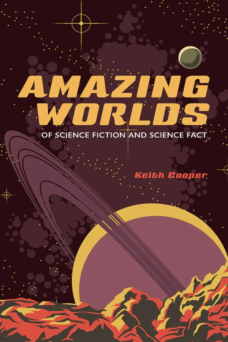 جلد دنیاهای شگفت‌انگیز علمی-تخیلی و واقعیت علمی ۲۰۲۵  Amazing Worlds of Science Fiction and Science Fact 2025