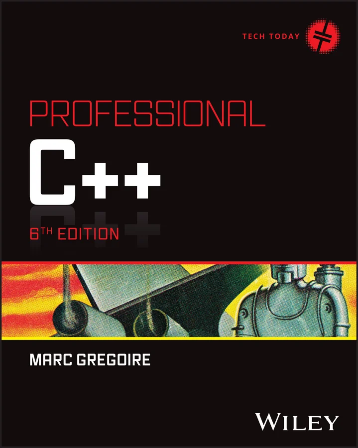 جلد ++C حرفه‌ای ۲۰۲۴  Professional C++ 2024