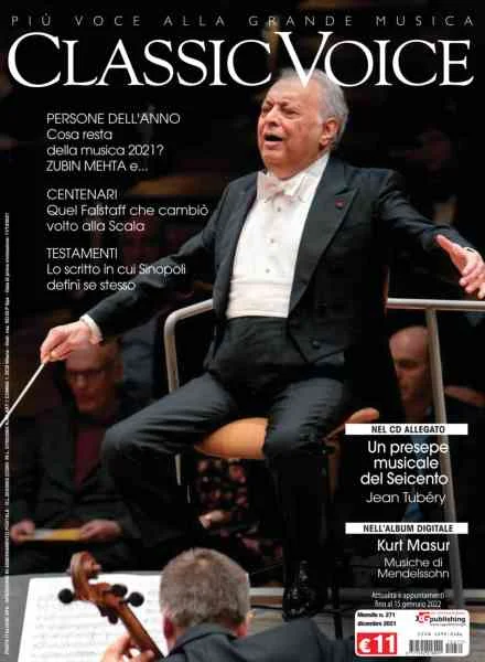 جلد Classic Voice – Dicembre 2021