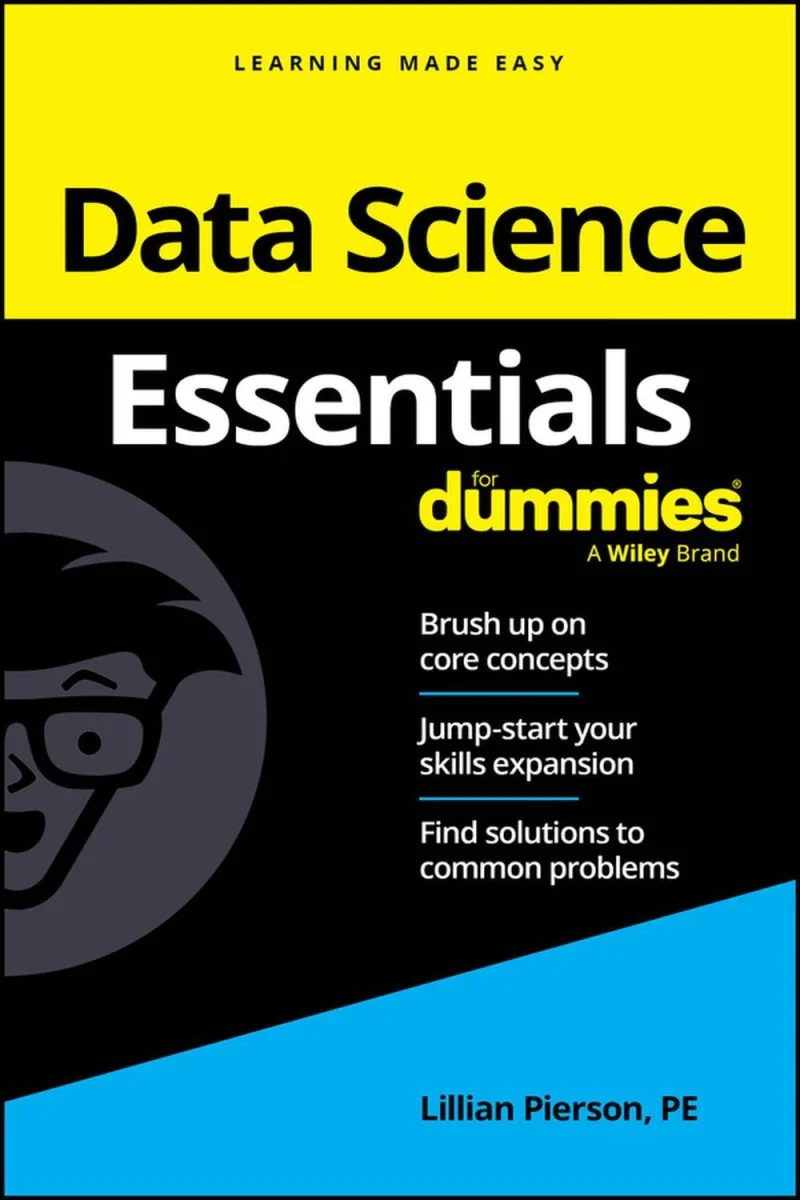 جلد مبانی علم داده برای مبتدیان ۲۰۲۴  Data Science Essentials For Dummies 2024