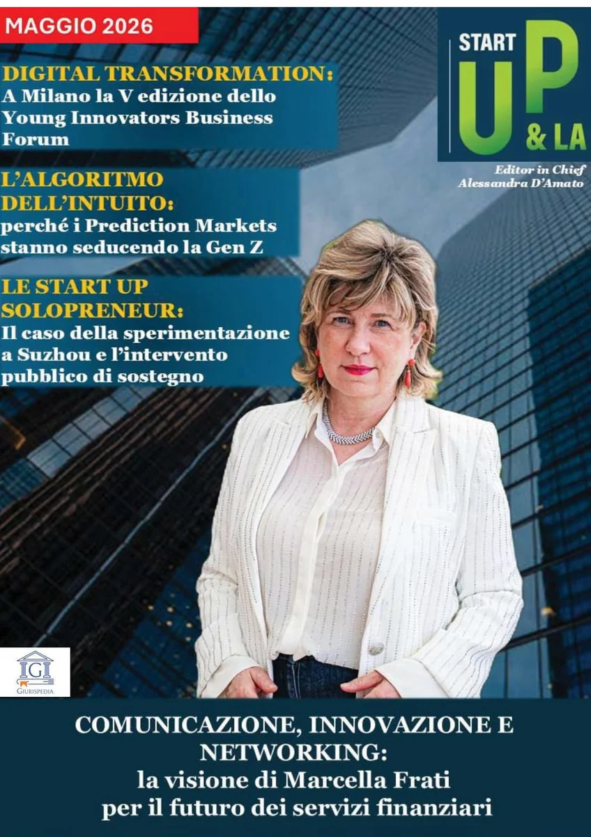 جلد STARTUP&LA MAGGIO 2026 (Italian Edition)
