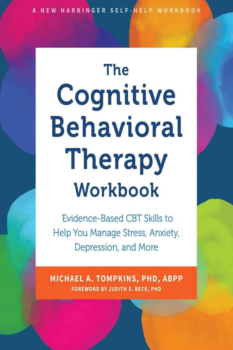 جلد کتاب کار درمان شناختی رفتاری ۲۰۲۴  The Cognitive Behavioral Therapy Workbook 2024