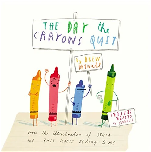 جلد The Day the Crayons Quit