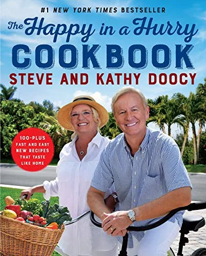 جلد The Happy in a Hurry Cookbook: 100-Plus Fast and Easy New Recipes That Taste Like Home (The Happy Cookbook Series)
